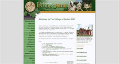 Desktop Screenshot of ci.indian-hill.oh.us
